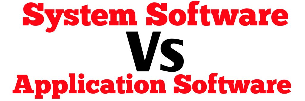 Difference Between System Software And Application Software In Hindi 